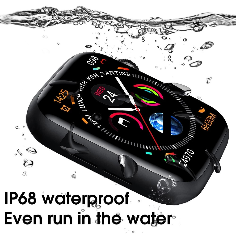 IWO W26 Smart Watch 1.75inch Full Touch Scree W26+ Smart Watch For Men Women Couple IWO12Pro Waterproof Smartwatch for IOS Android Women Wrist Watch Sports Watch Men's Smartwatch T500 Kids Smart Watch