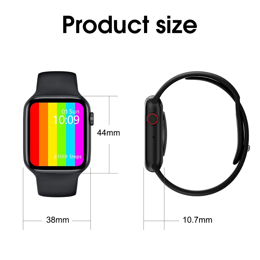 IWO W26 Smart Watch 1.75inch Full Touch Scree W26+ Smart Watch For Men Women Couple IWO12Pro Waterproof Smartwatch for IOS Android Women Wrist Watch Sports Watch Men's Smartwatch T500 Kids Smart Watch