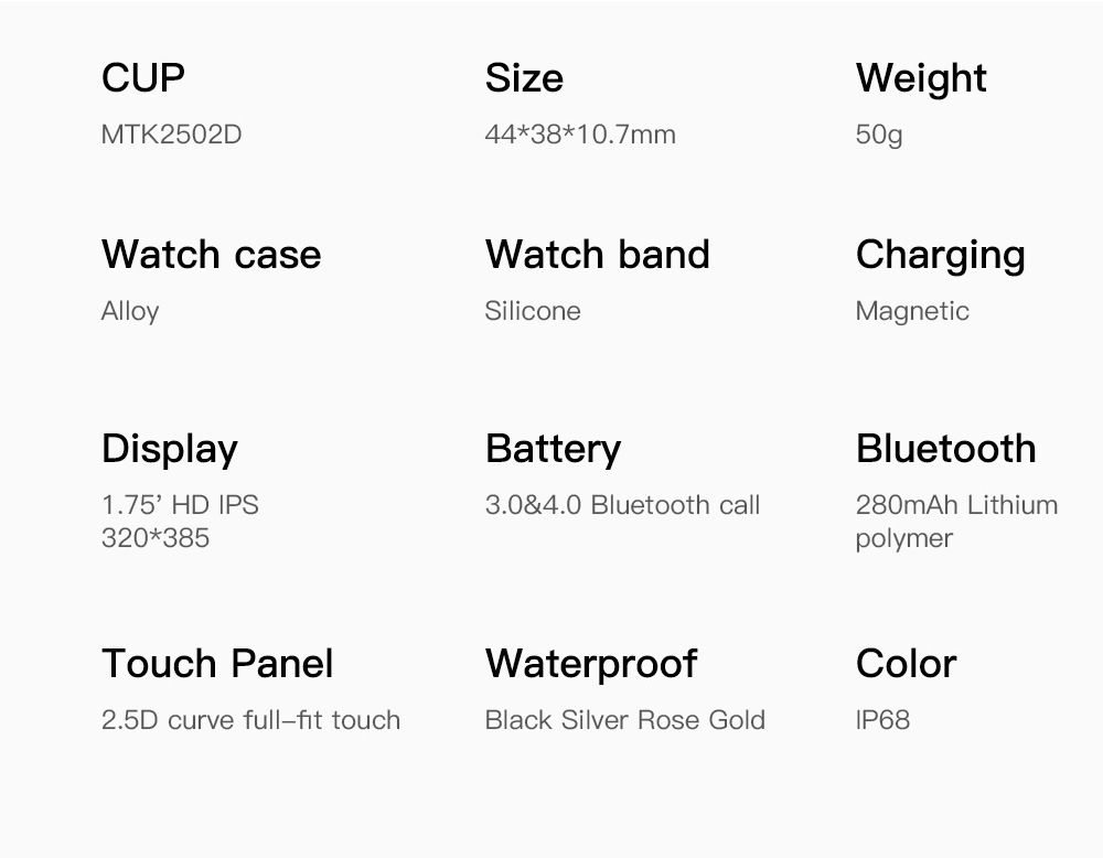 IWO W26 Smart Watch 1.75inch Full Touch Scree W26+ Smart Watch For Men Women Couple IWO12Pro Waterproof Smartwatch for IOS Android Women Wrist Watch Sports Watch Men's Smartwatch T500 Kids Smart Watch