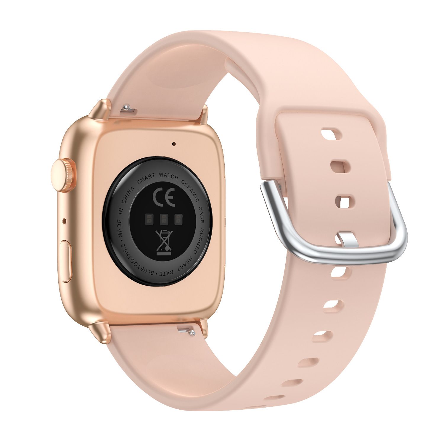 CY18 Women's Smart Watch AMOLED Screen Bluetooth Smart Watch Men Woman Health Monitor Sports Watch Blood Oxygen Heart Rate Monitor Fitness Sports Smart Watch Waterproof Women Gold Watch Men Smartwatch