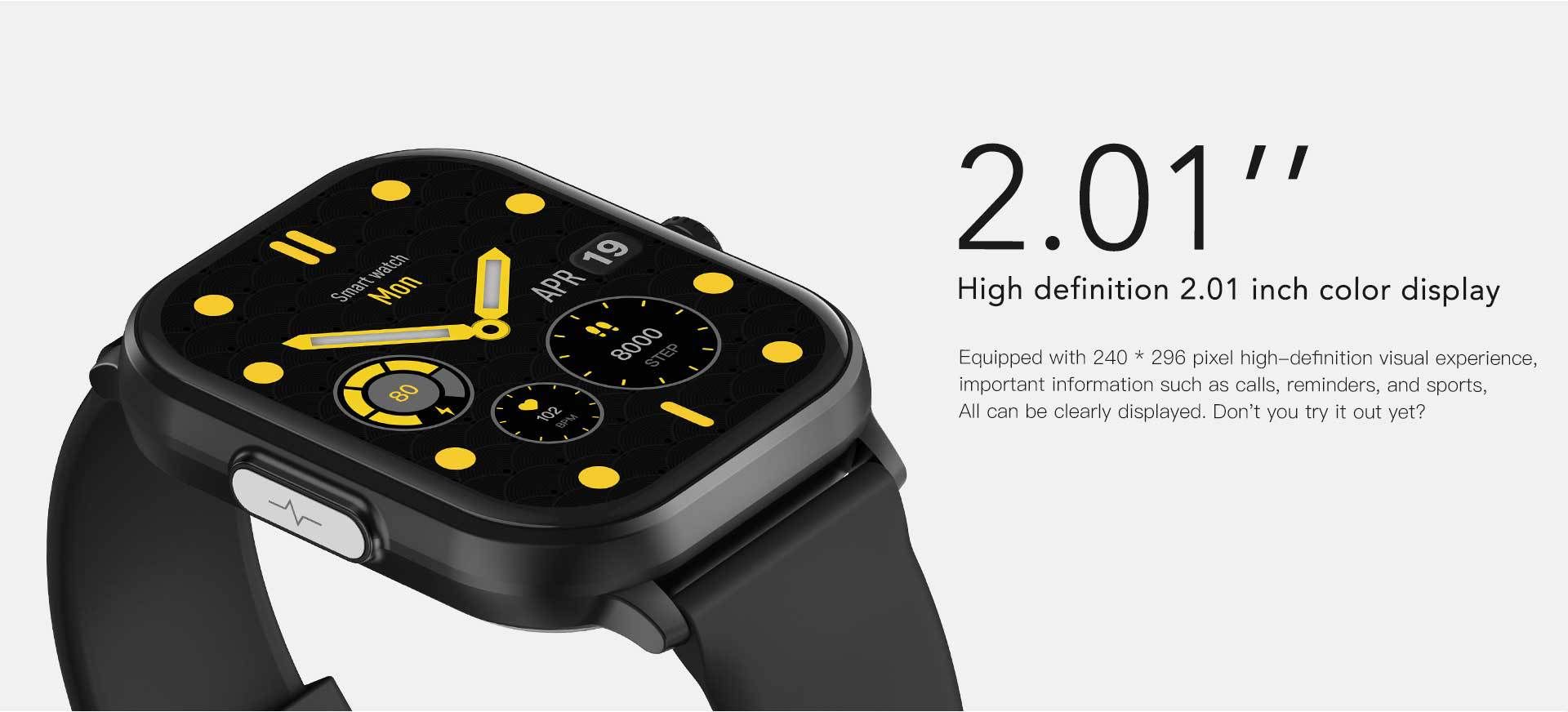 Bluetooth Smartwatch E02 ECG Monitor Blood Pressure Measurement Smartwatch Men heart rate 2.01'' full touch Waterproof Men Smart Watch Blood Sugar Test Woman Smart Watch Unisex Watch GPS Sports Watch