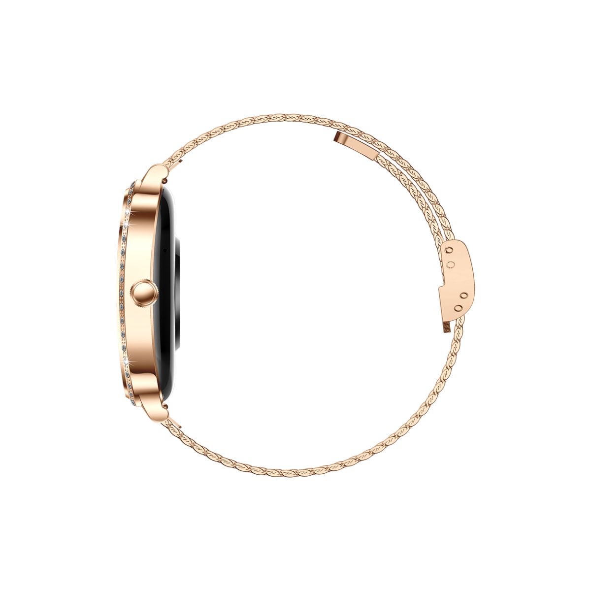 Women smart watch MK88 1.75-inch curved screen Bluetooth call Heart Rate monitor waterproof watch Women Smartwatch Ladies Watch Sports Smart Watch For Women PU Leather Lady Smart Watch With diamonds