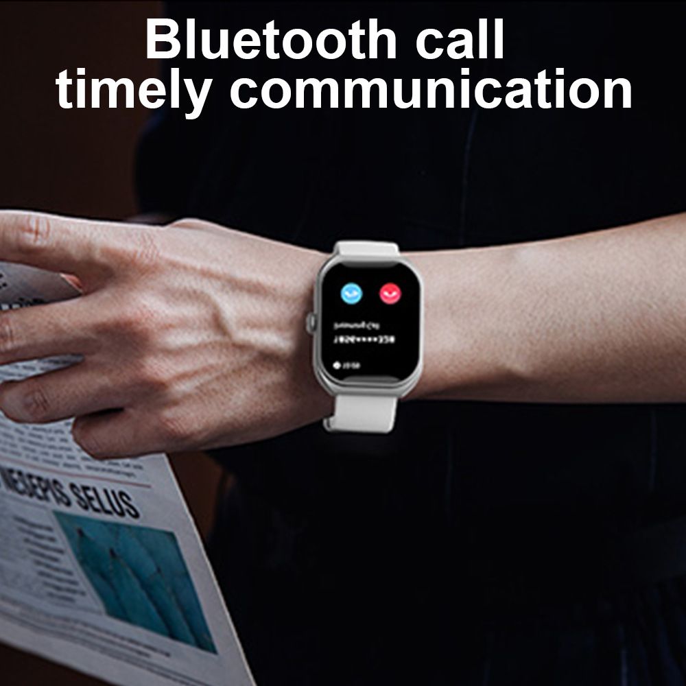 Z172 Curved Screen Smart Watch 2.01 inch Touch screen Bluetooth Call Waterproof Outdoor Sports Watch Men's Smart Watch Women's Smartwatch Long Battery Life Sports Smart Bracelet Smartwatch For Men
