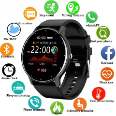 LXASFIT 2025 New Smart Watch Heart Rate Sleep Health Monitor Bluetooth Talk Ladies Sport Smart Watch for Android IOS Men Smart Watch Women Smart Watch Kids Smartwatch Fitness Round Screen Ladies Watch