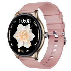 LXASFIT 2025 New Smart Watch Heart Rate Sleep Health Monitor Bluetooth Talk Ladies Sport Smart Watch for Android IOS Men Smart Watch Women Smart Watch Kids Smartwatch Fitness Round Screen Ladies Watch