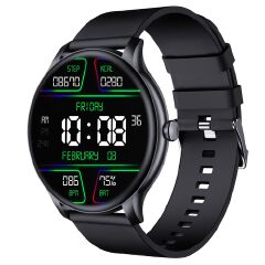 LXASFIT 2025 New Smart Watch Heart Rate Sleep Health Monitor Bluetooth Talk Ladies Sport Smart Watch for Android IOS Men Smart Watch Women Smart Watch Kids Smartwatch Fitness Round Screen Ladies Watch
