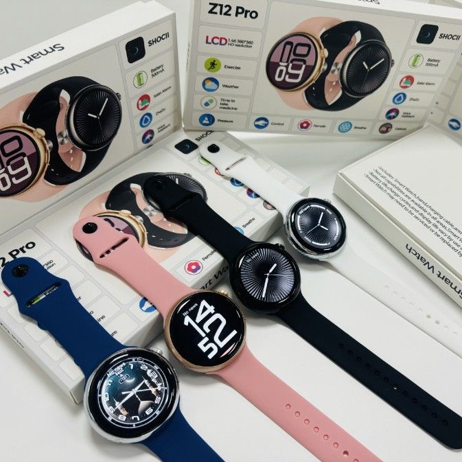 For HUAWEI Outdoor GPS Smart Watch Men Round HD AMOLED Screen Gesture touch Compass Bluetooth Call Heart rate Waterproof Sport Smart Watch Men's Smart Watch Women Smart watch with 2 straps Gift Set