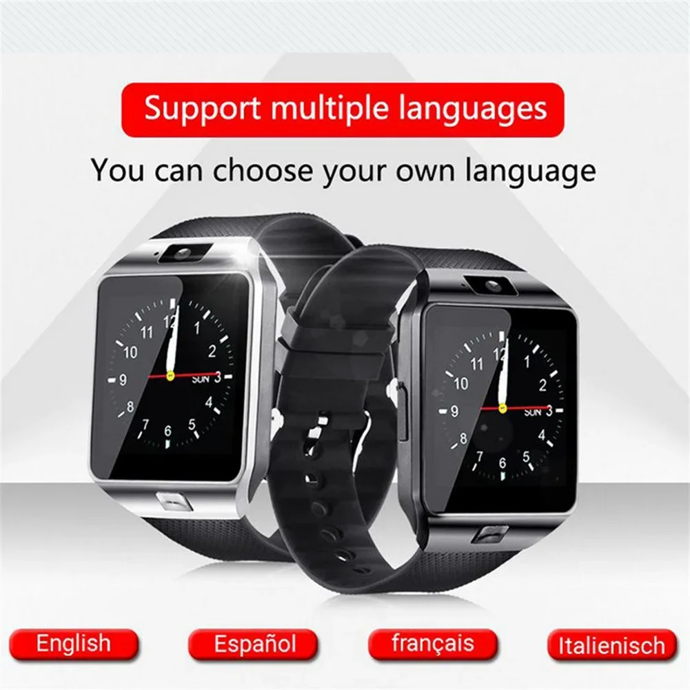 DZ09 Smartwatch Phone Watch Men Women Smart Watch With SIM Card Slot 2G Net Kids Smart Watch A1 V8 Phone Watch Bluetooth Smart Watch With TF Card Memory Card Men Smart Watch Android Watch Wrist Watch