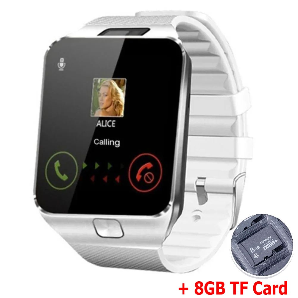 DZ09 Smartwatch Phone Watch Men Women Smart Watch With SIM Card Slot 2G Net Kids Smart Watch A1 V8 Phone Watch Bluetooth Smart Watch With TF Card Memory Card Men Smart Watch Android Watch Wrist Watch