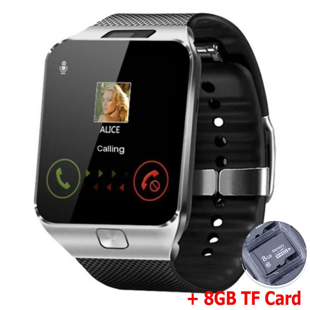 DZ09 Smartwatch Phone Watch Men Women Smart Watch With SIM Card Slot 2G Net Kids Smart Watch A1 V8 Phone Watch Bluetooth Smart Watch With TF Card Memory Card Men Smart Watch Android Watch Wrist Watch