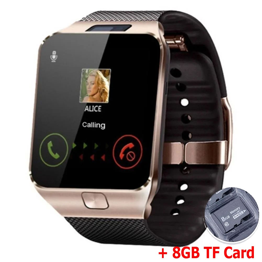 DZ09 Smartwatch Phone Watch Men Women Smart Watch With SIM Card Slot 2G Net Kids Smart Watch A1 V8 Phone Watch Bluetooth Smart Watch With TF Card Memory Card Men Smart Watch Android Watch Wrist Watch