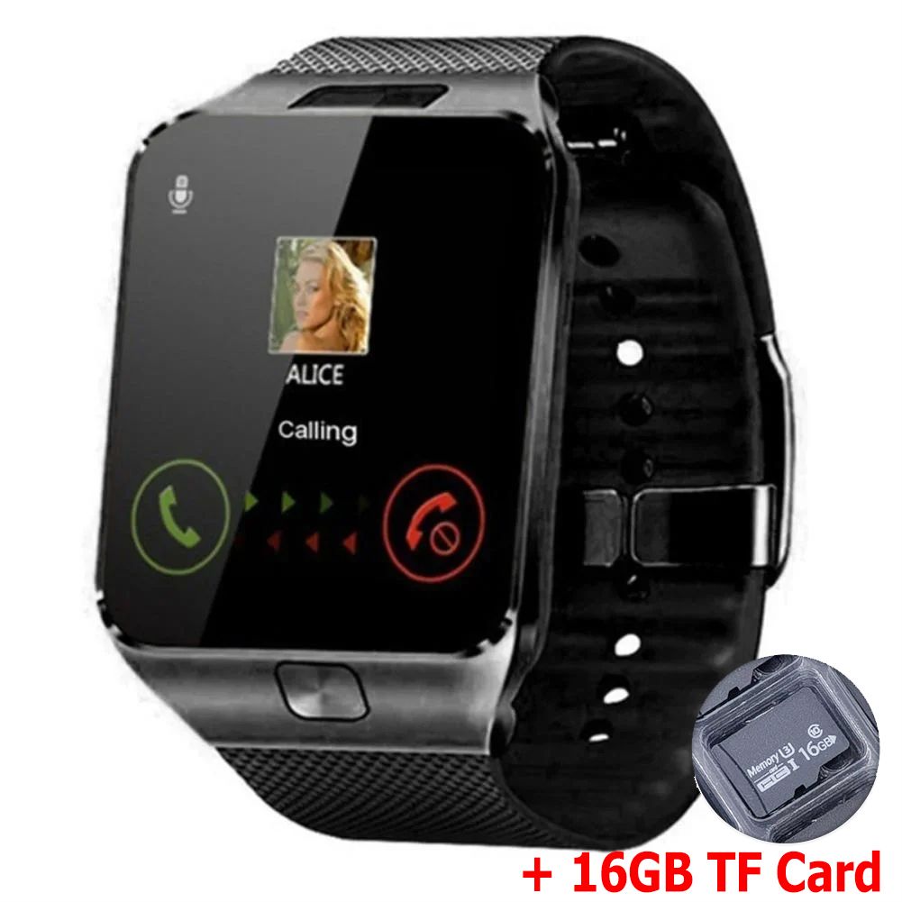DZ09 Smartwatch Phone Watch Men Women Smart Watch With SIM Card Slot 2G Net Kids Smart Watch A1 V8 Phone Watch Bluetooth Smart Watch With TF Card Memory Card Men Smart Watch Android Watch Wrist Watch