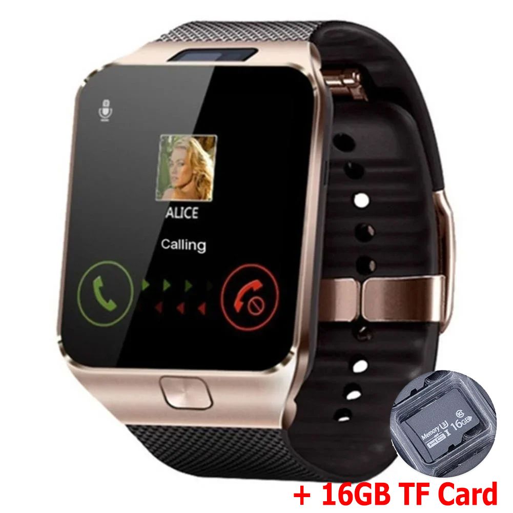 DZ09 Smartwatch Phone Watch Men Women Smart Watch With SIM Card Slot 2G Net Kids Smart Watch A1 V8 Phone Watch Bluetooth Smart Watch With TF Card Memory Card Men Smart Watch Android Watch Wrist Watch
