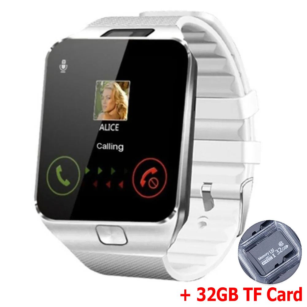 DZ09 Smartwatch Phone Watch Men Women Smart Watch With SIM Card Slot 2G Net Kids Smart Watch A1 V8 Phone Watch Bluetooth Smart Watch With TF Card Memory Card Men Smart Watch Android Watch Wrist Watch