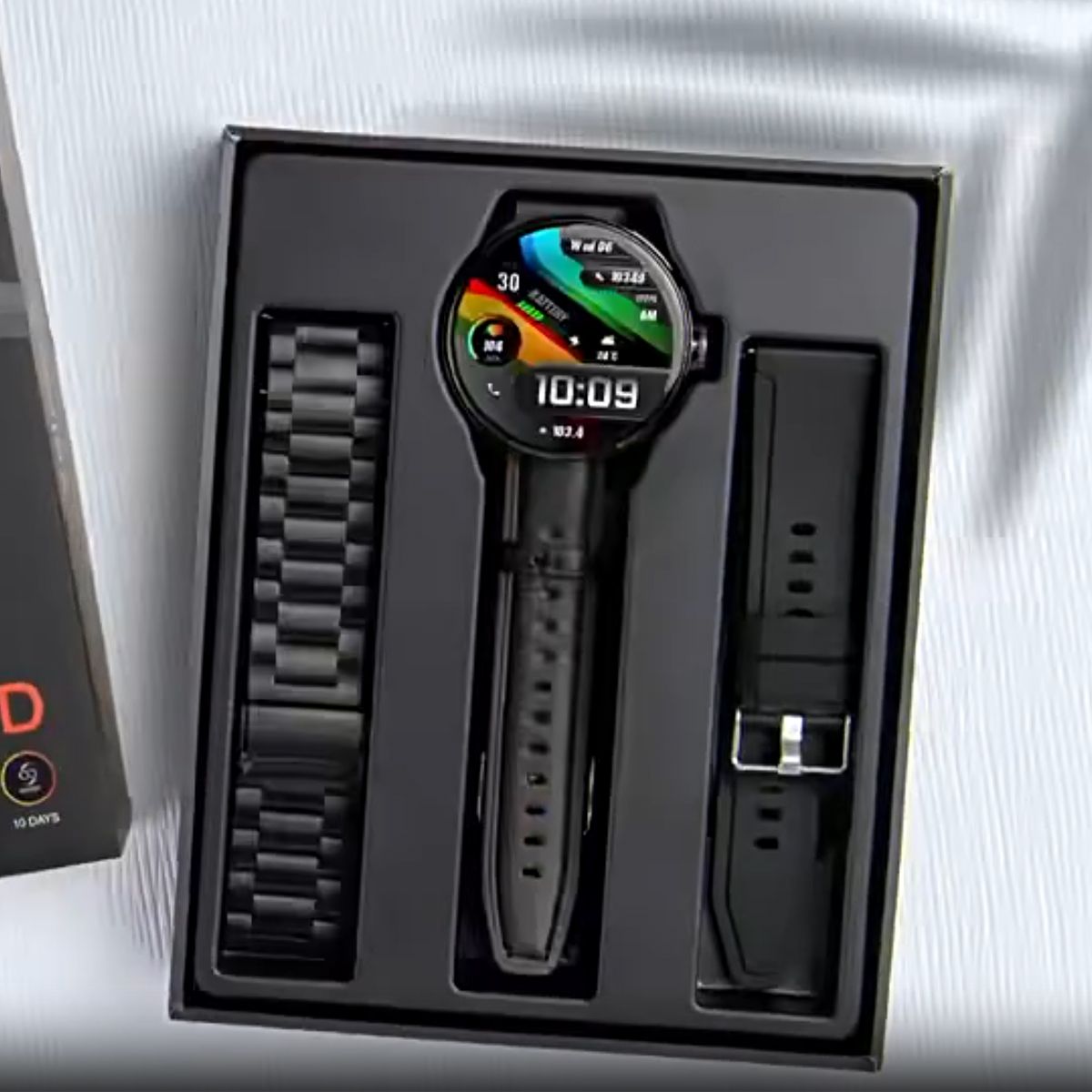 2025 New Kalobee Smart Watch SK42 Ultra Thin Sport SmartWatch Men AMOLED Screen Fitness Tracker Long Battery Life Waterproof Watch High-quality Top Brand Round Screen Bluetooth Call Smartwatch For Men