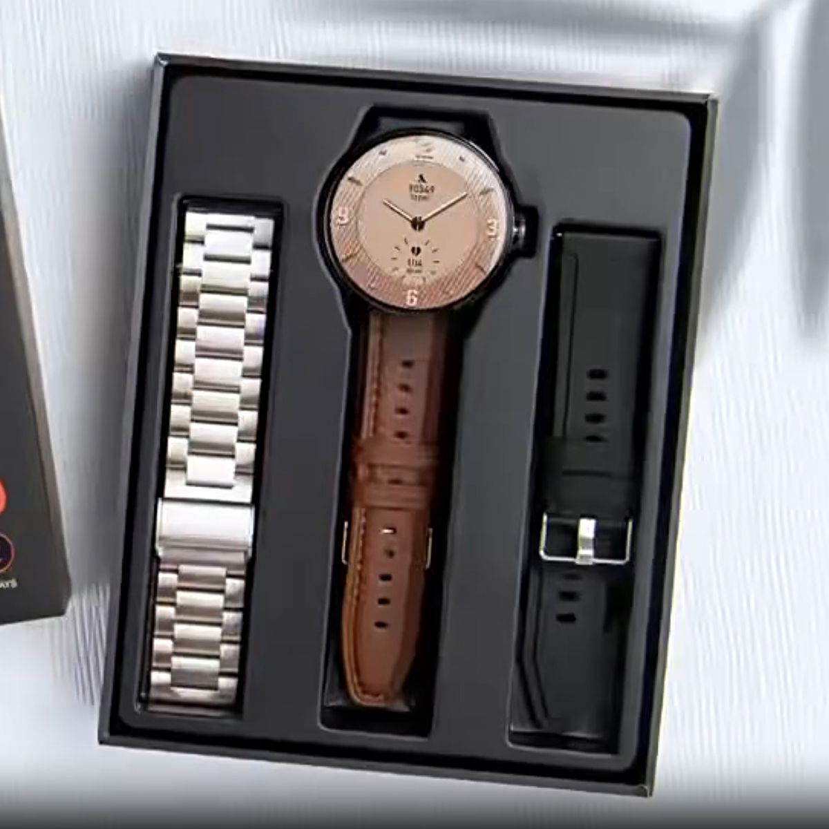 2025 New Kalobee Smart Watch SK42 Ultra Thin Sport SmartWatch Men AMOLED Screen Fitness Tracker Long Battery Life Waterproof Watch High-quality Top Brand Round Screen Bluetooth Call Smartwatch For Men