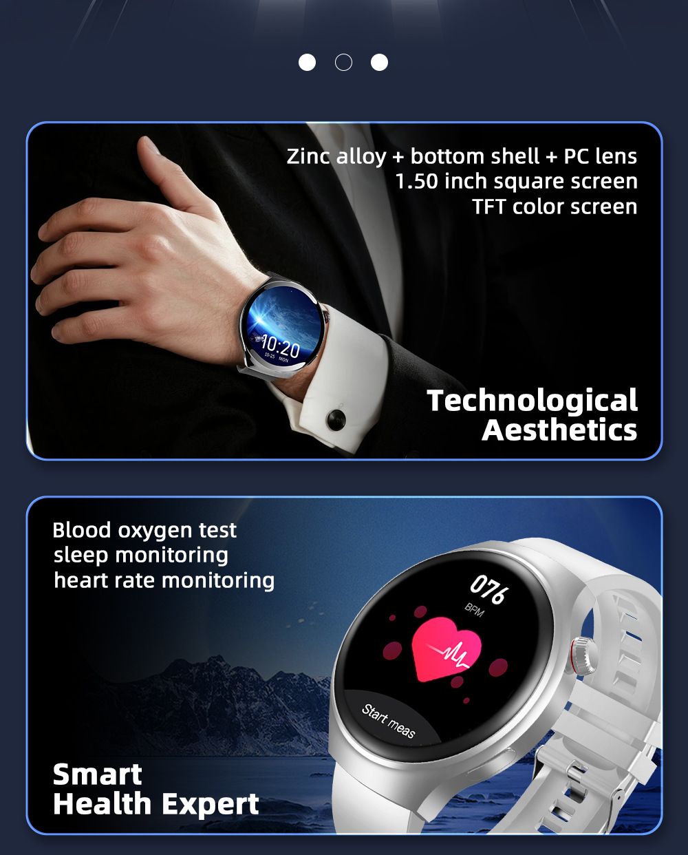 2025 New Smart Watch HD Round Screen Bluetooth Call GPS Fitness Track Sports Watch Heart rate Health Monitoring Men Women Smart Watch Gift Set Watch 4 Smartwatch For Men Couple Waterproof Smart Watch