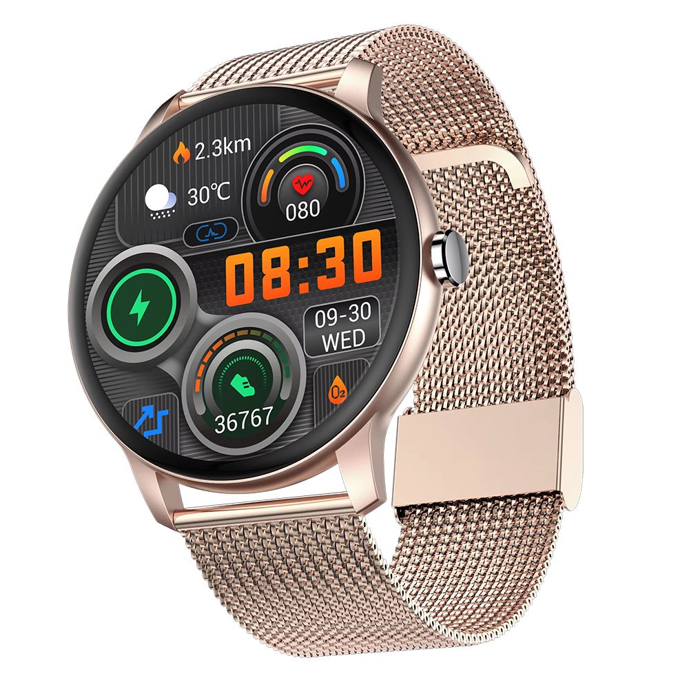 2025 New Smart Watch for Men Women Gift Round Full Touch Screen Ultra-thin Sport Fitness Watches Bt Call Digital Smartwatch Lady Wristwatch Z2 Plus Smartwatch Waterproof Sports Smart Watch For Woman