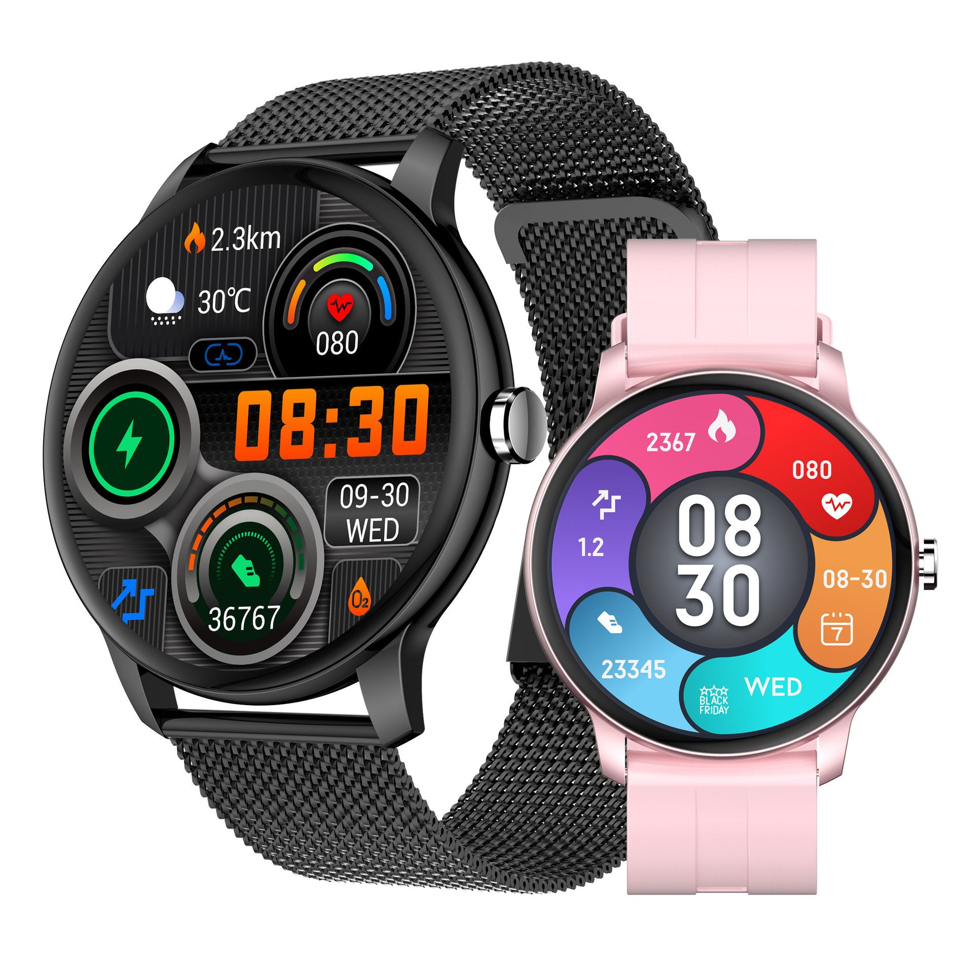 2025 New Smart Watch for Men Women Gift Round Full Touch Screen Ultra-thin Sport Fitness Watches Bt Call Digital Smartwatch Lady Wristwatch Z2 Plus Smartwatch Waterproof Sports Smart Watch For Woman