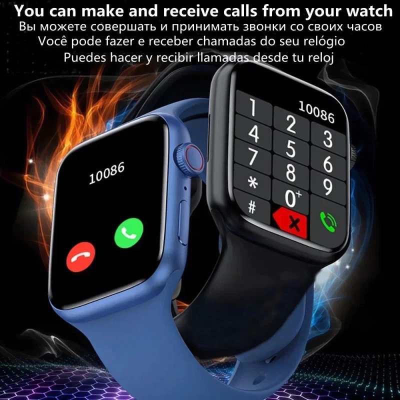 Sports Smart Watch For Men And Women Bluetooth Call Sports Smartwatch Fitness Tracker 1.44'' Touch Screen Waterproof Smart Watch Heart Rate Monitor Lady Wrist Watch Men Smart Watch Woman Smartwatch