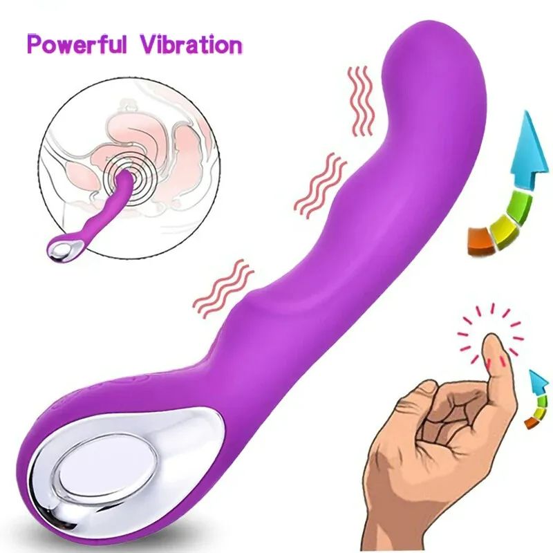 Sex Toy Woman USB Rechargeable G-Spot Vibrator Sex Toy Dildo Female Clit Vagin Massager Adult Sex Toy Personal Hand Held