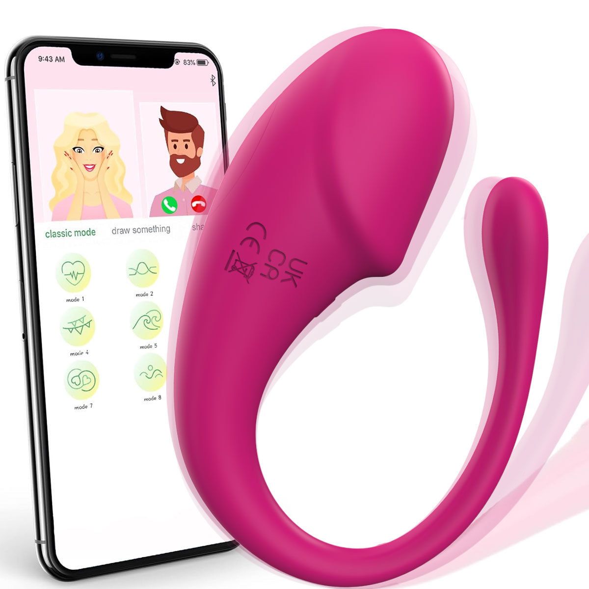 App Remote Control Vibrator Adult Toys Wearable G Spot Stimulator USB Charging Silicone Mini Egg Vibrating Ball Sex Toys for Women