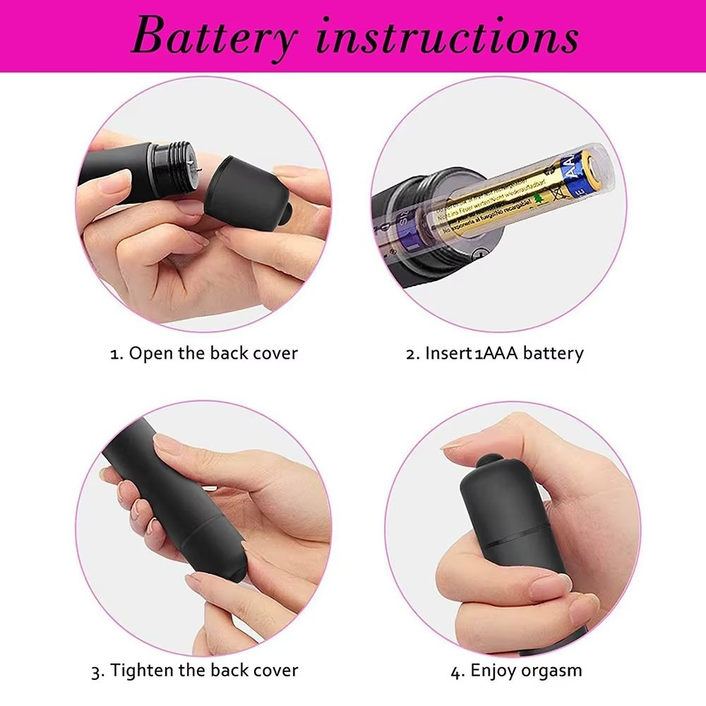 10 Speeds Mini Pointed Bullet Vibrator Waterproof Nipple Clitoral G Spot Stimulator Dildo Motor Vibrators Vagina Sex Toys For Woman Sex Products