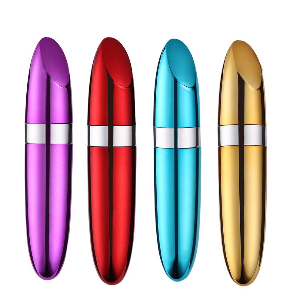Mini Lipstick Vibrator Powerful G-spot Clitoris Stimulator Massage Bullet Vibrators Female Dildo Masturbator Sex Toys For Women AV Stick