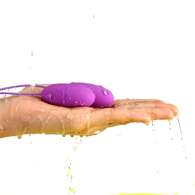 20 Speed USB Vibrating Egg Erotic Dildo 2 Eggs Double Vibrators G-spot Multi Massage Stick Bullet Vibrator Masturbation Clitoris Double Vibrators Eggs Remote Control AV Orgasm Squirt Adult Sex Toys