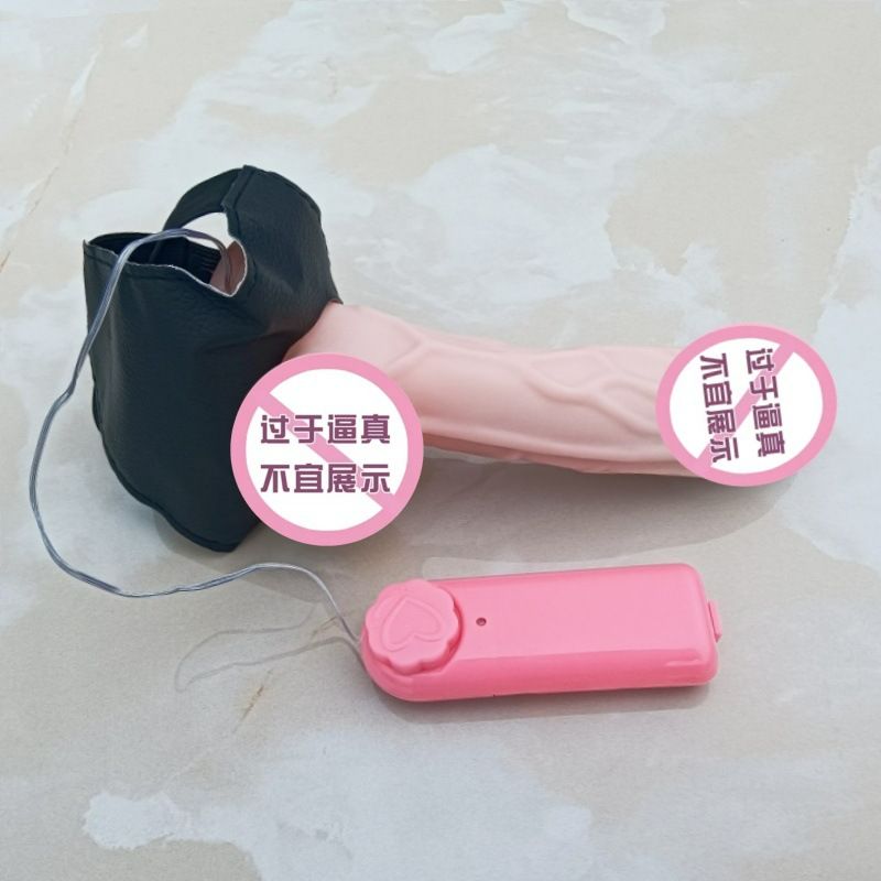 Lesbian Vibrating Hollow Out Dildo Strap on Cock With Scrotum Ultra Elastic Harness Penis Anal Vibrating Panties Sex Toy Couples Adult Games - image 3