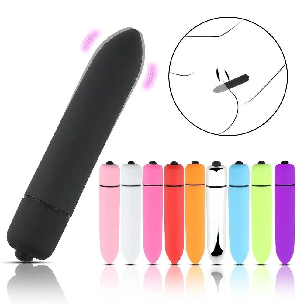 10 Speeds Mini Pointed Bullet Vibrator Waterproof Nipple Clitoral G Spot Stimulator Dildo Motor Vibrators Vagina Sex Toys For Woman Sex Products