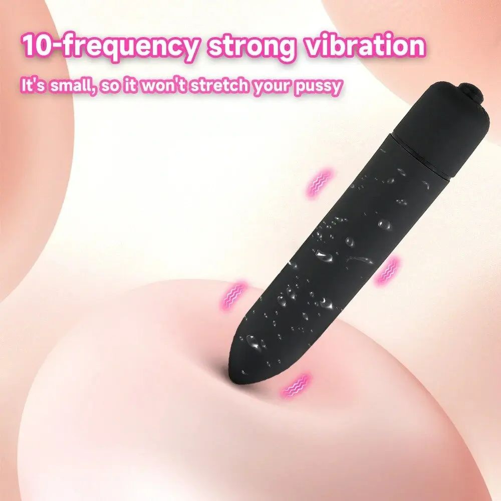 10 Speeds Mini Pointed Bullet Vibrator Waterproof Nipple Clitoral G Spot Stimulator Dildo Motor Vibrators Vagina Sex Toys For Woman Sex Products