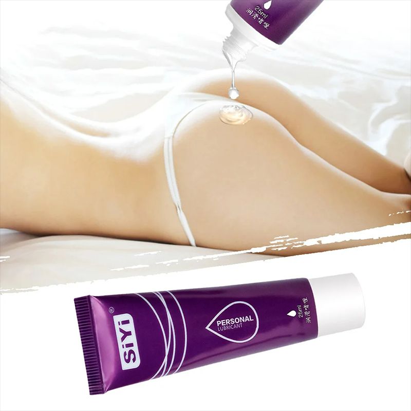 Water Based Lubricant 25ML for Sex Anal Sex Strong Drawing Lubrication Lasting Sex Oil Cream Vaginal Easy Clean Adult Product