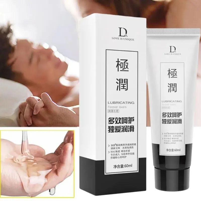 Water-Based Formula Body Lubricant Quick-Drying Non-Greasy Easy to Clean Adult Sex Lubricant Hypoallergenic Intimate Lubricant
