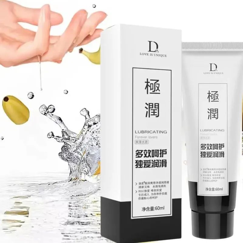 Water-Based Formula Body Lubricant Quick-Drying Non-Greasy Easy to Clean Adult Sex Lubricant Hypoallergenic Intimate Lubricant