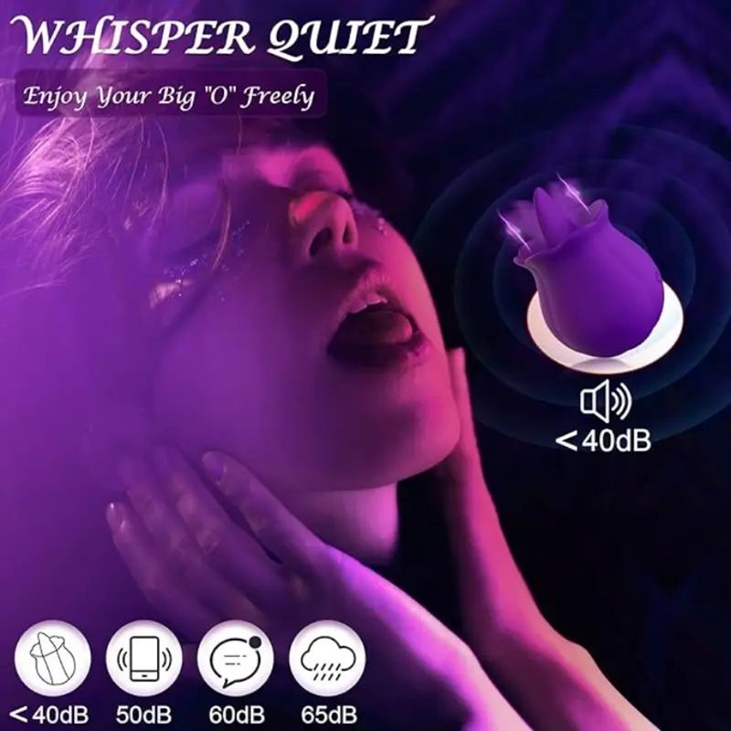 10 Modes Clit Licking Tongue Vibrator Female Compact Masturbator Sex Toy Clitoral Bimodal Nipple Stimulation Massager Oral Tongue Simulator Anal Sucking Adult Sex Toy - image 2