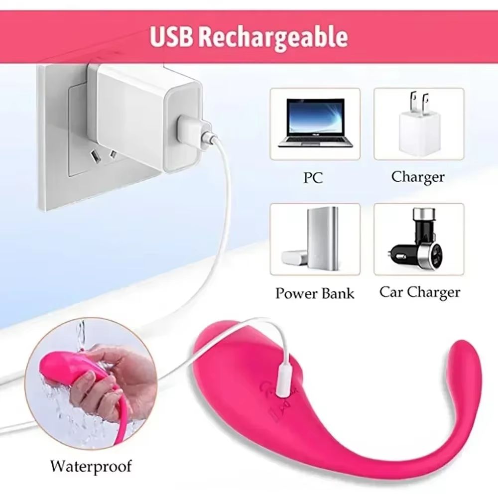 Wireless Bluetooth APP Vibrator Female Wearable App Control Love Egg Vibrator Clitoris Stimulator G Spot Massager Sex Toys for Women Adults Panties