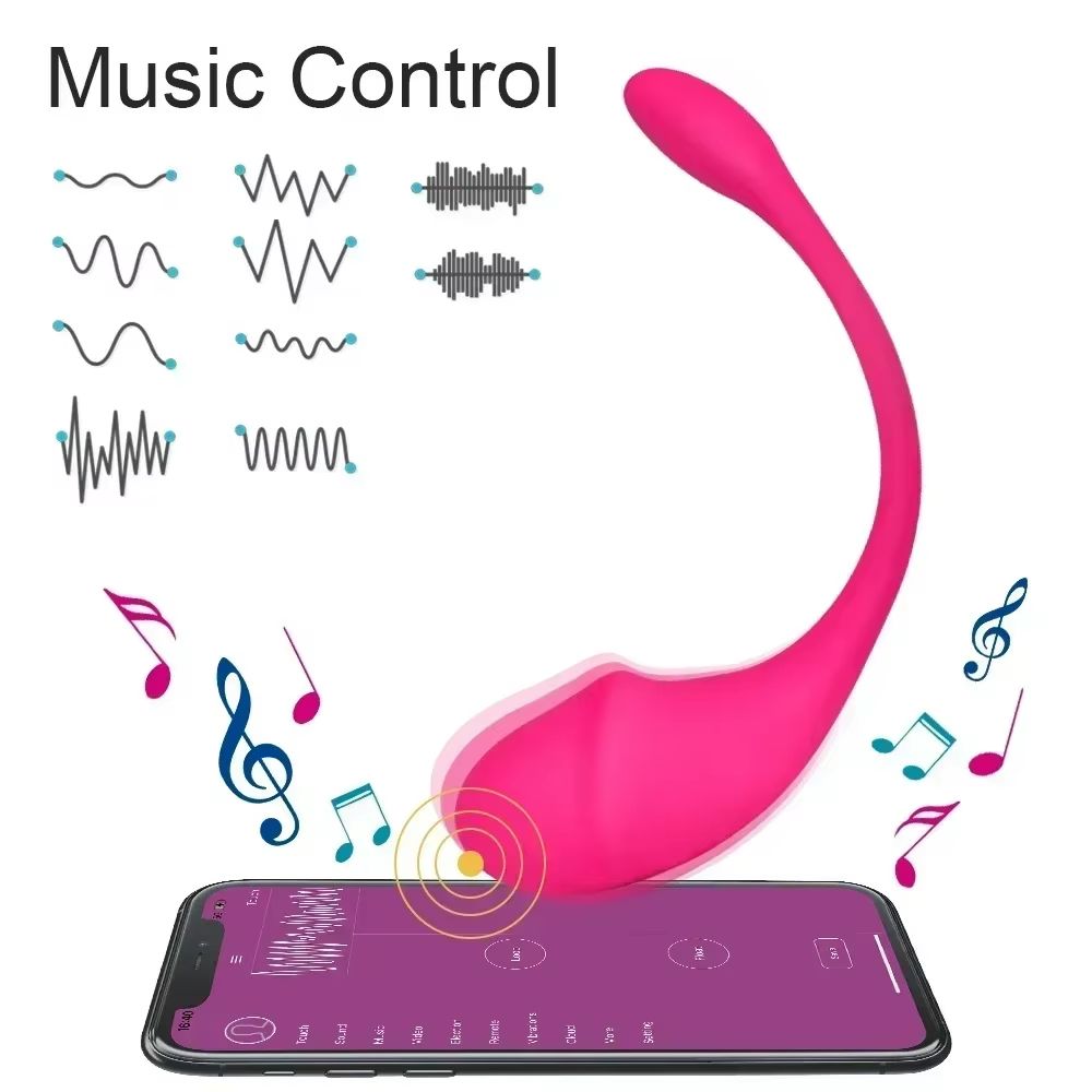 Wireless Bluetooth APP Vibrator Female Wearable App Control Love Egg Vibrator Clitoris Stimulator G Spot Massager Sex Toys for Women Adults Panties