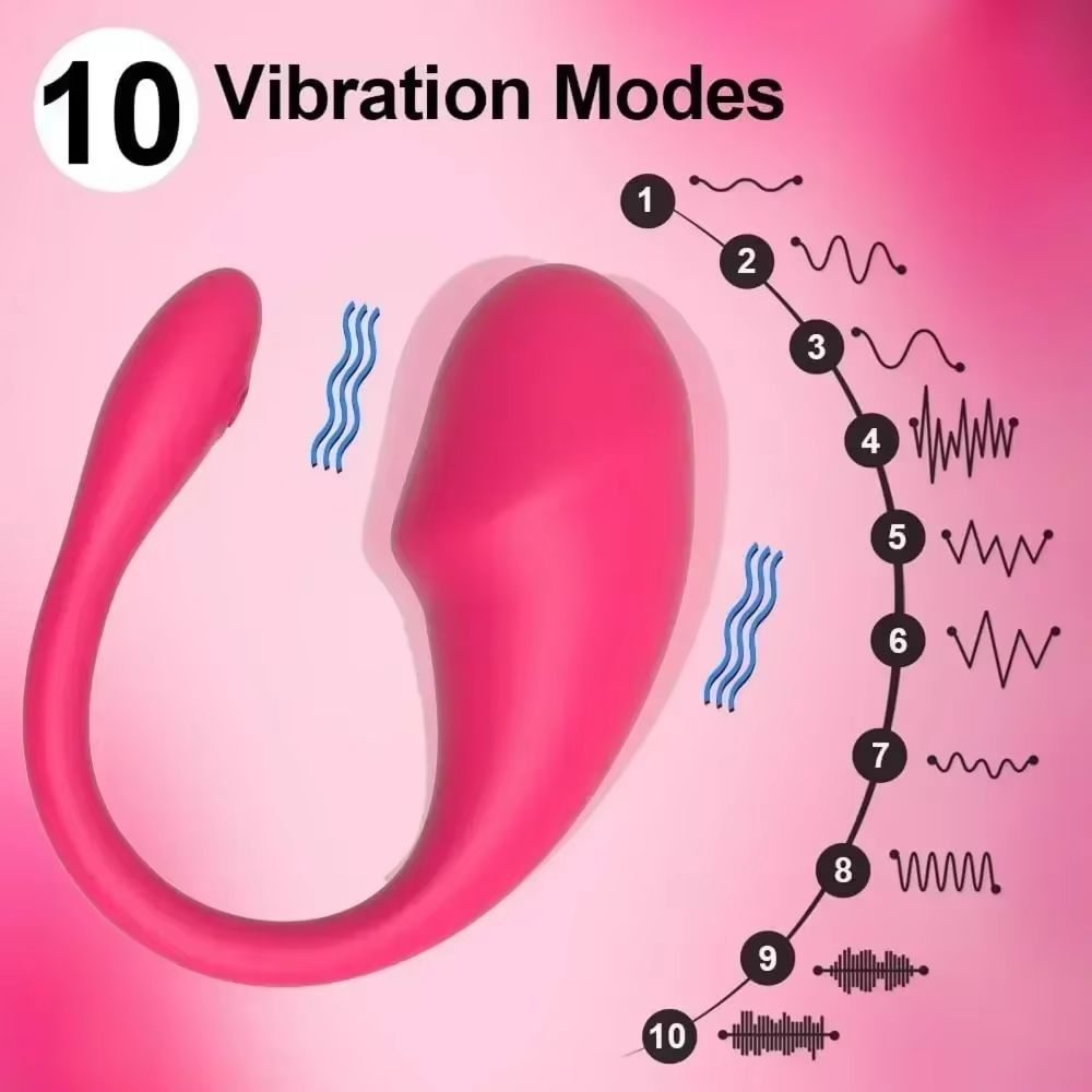 Wireless Bluetooth APP Vibrator Female Wearable App Control Love Egg Vibrator Clitoris Stimulator G Spot Massager Sex Toys for Women Adults Panties