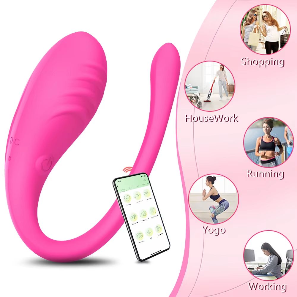 APP Remote Control Vaginal Vibrator 9 Speed G-Spot Stimulator Wearable Anal Massager Vibrating Egg Clitoral Stimulator Female Panties Adult Sex Toys - image 3