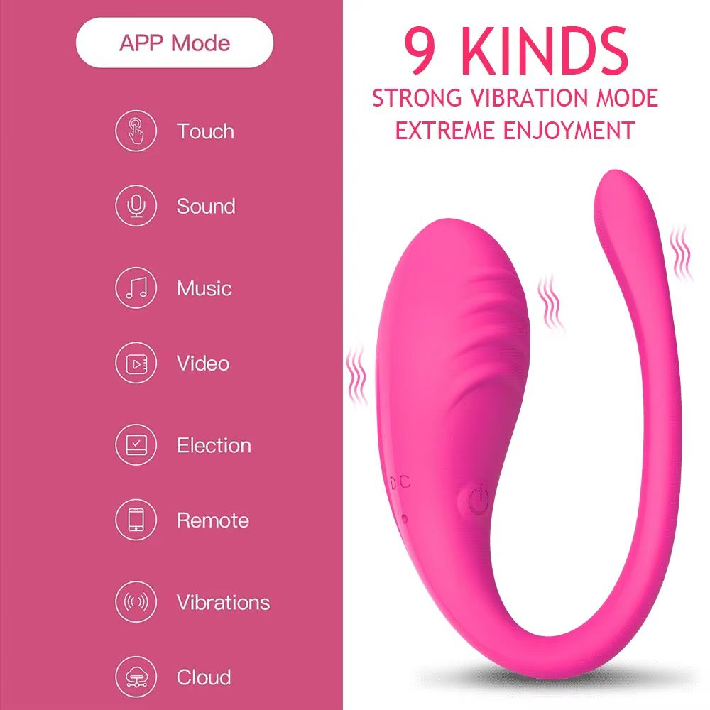 APP Remote Control Vaginal Vibrator 9 Speed G-Spot Stimulator Wearable Anal Massager Vibrating Egg Clitoral Stimulator Female Panties Adult Sex Toys - image 5