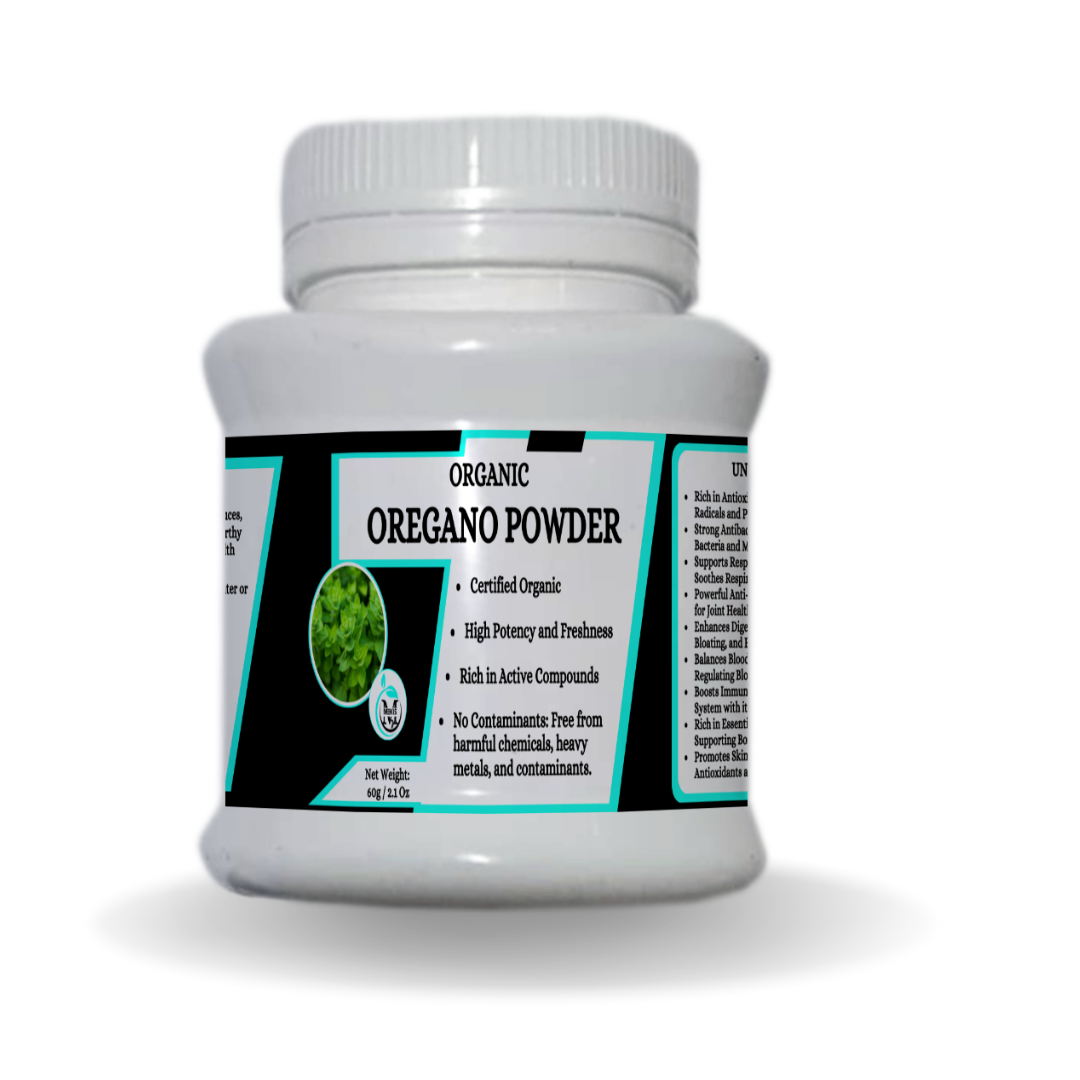 Mekis Naturals Oregano Powder  - 100% Pure,Help Fight Bacteria,Supports Respiratory Health,for Joint Health and Pain Relief.