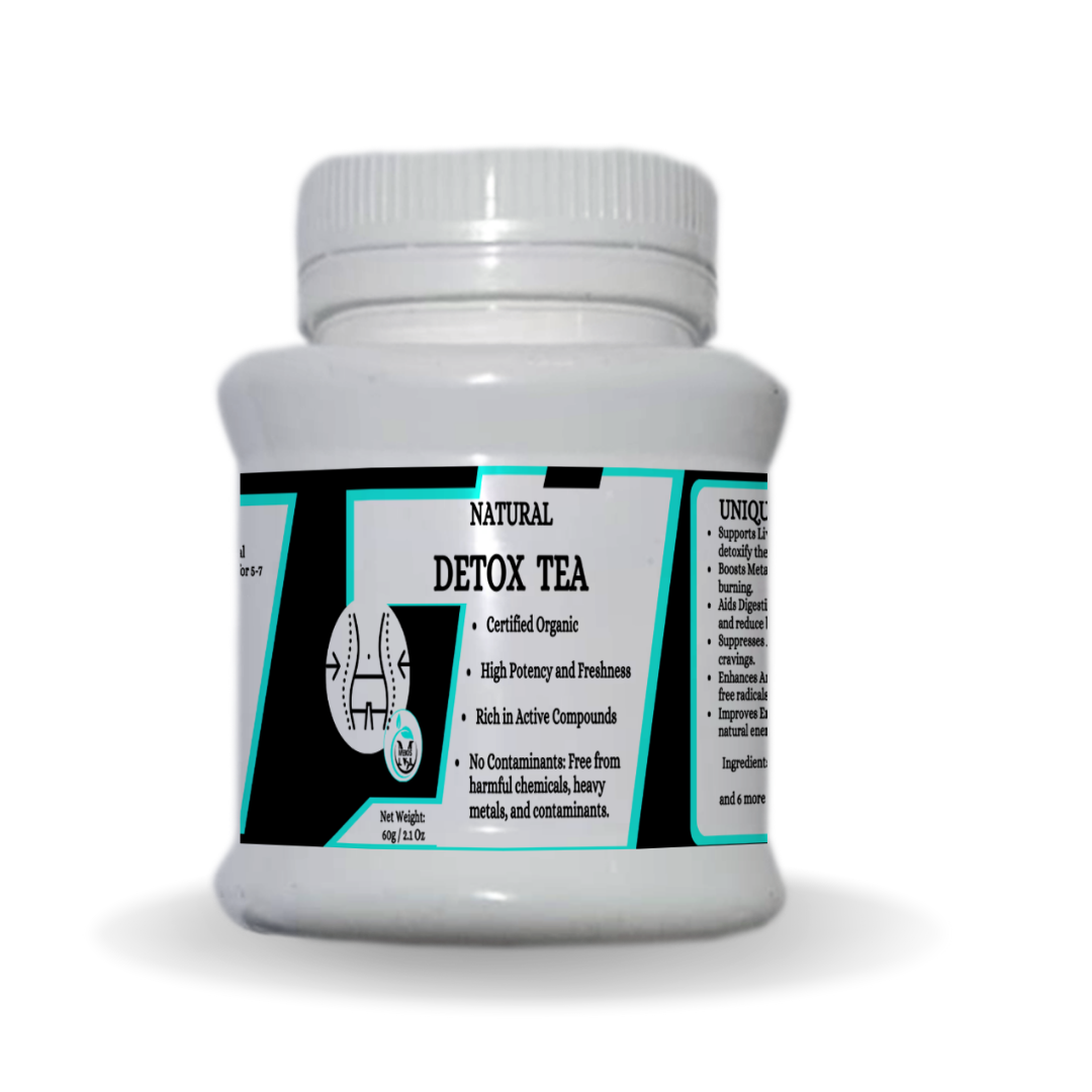 Mekis Naturals Detox Tea - Supports Liver Health,Flushes Out Toxins ,Boosts Metabolism,Aids Digestion & Reduces Bloating