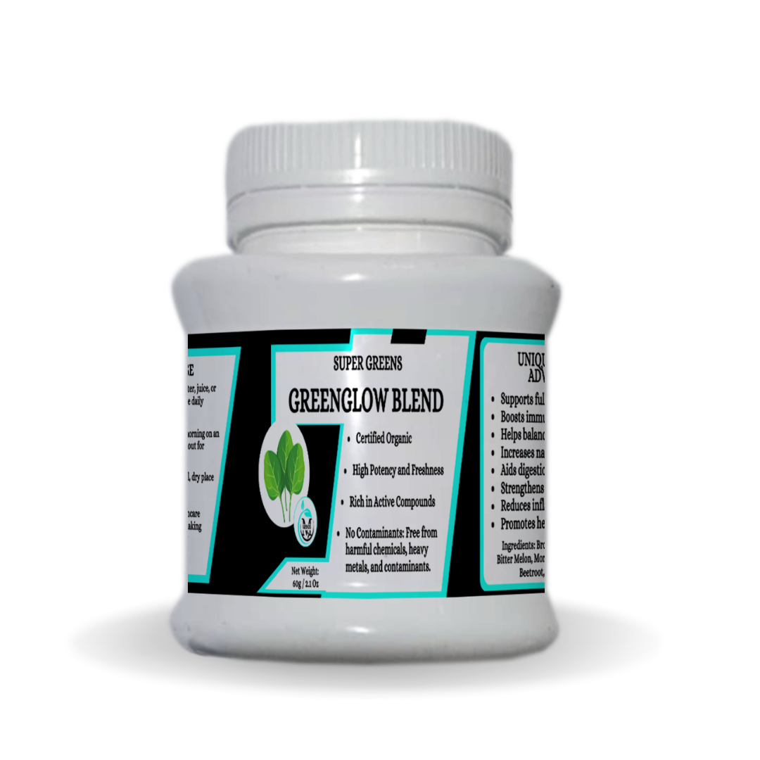 Mekis Naturals Supergreens GreenGrow Blends - Supports full-body detox  Boosts immune function  Helps balance blood sugar  Enhances energy and stamina