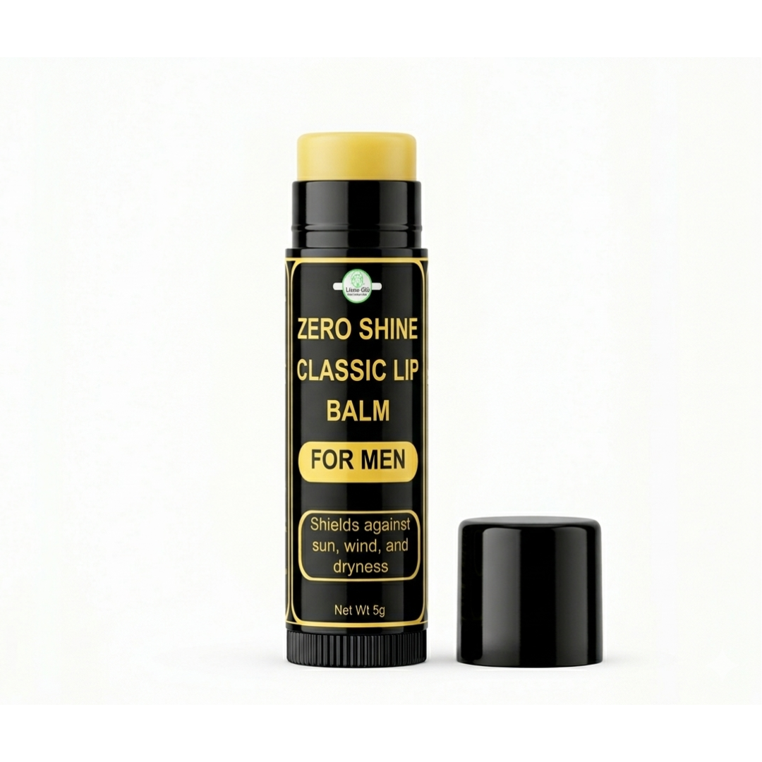 Luna - Glo's Zero Shine Classic Lip Balm – For Men - No fragrance, no gloss