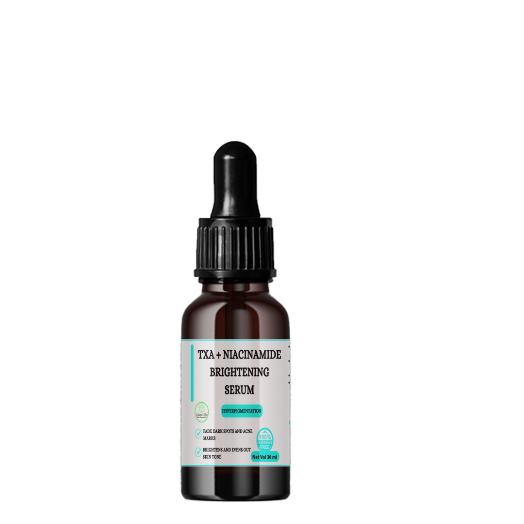 Luna-Glo's TXA + Niacinamide Brightening Serum - Fragrance Free,Visibly fade dark spots, even out skin tone,