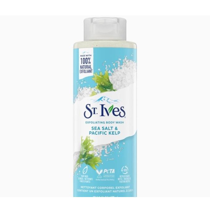 ST.IVES Natural Exfoliating Body Wash - Sea Salt & Pacific Kelp