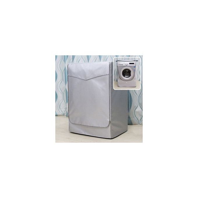 Front Load Washing Machine Cover Waterproof/Dustproof & Sunproof with a zipper style fitting upto 10kgs