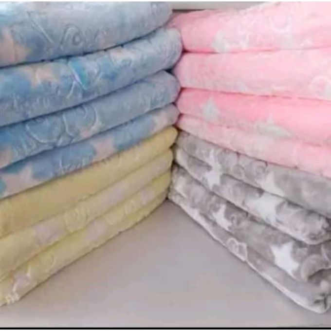 Warm Fleece Heavy Super Soft Baby Shawl Baby Blanket