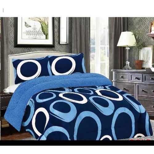 Soft Velvet Woolen Duvet as picture,4*6ft